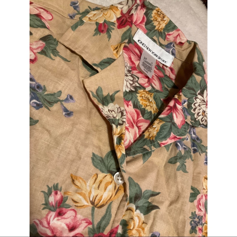 Vintage cuban collard button up